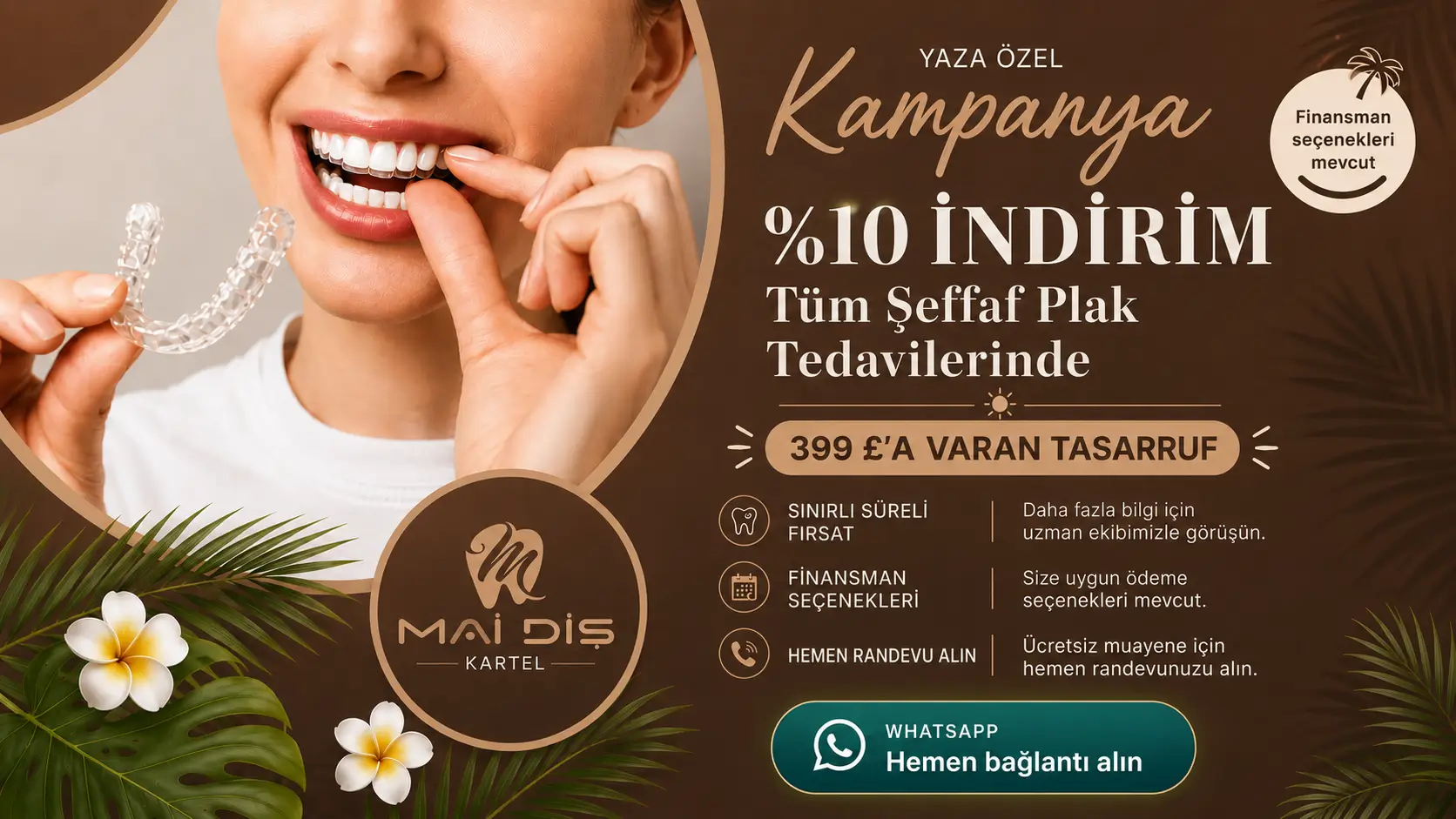 Mai Diş Kartal – Yaz Kampanyası %10 İndirim